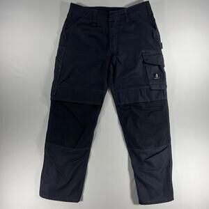Mascot Workwear Knee Guard Pocket Cargo Work Pants Mens Sz 34x30 Carpenter